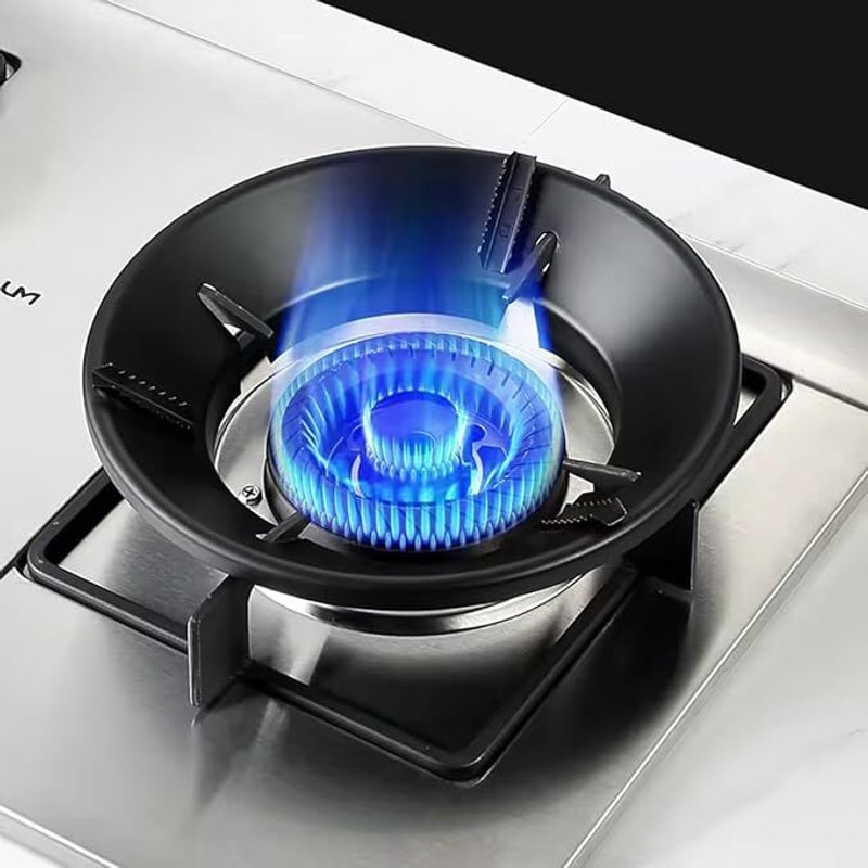 SHREE SANT ENTERPRISE Gas Saver Burner Stand Gas Chula Burner Gas Saver Stand Jali Ring Fire 10 kg Roaster(Black)