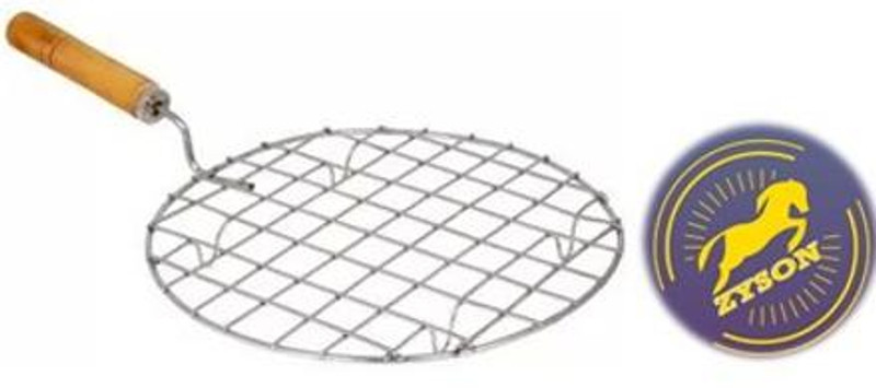 zyson ZYN Roti Maker, Barbeque Jali Roaster Chapati Toast Grill Roaster 1 kg Roaster(Silver)
