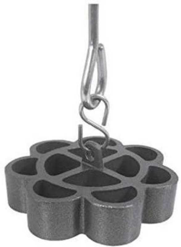 Breyers Non Stick Achappam Achu Cookies Murukku Maker Mould 0.2 kg Roaster(Black)