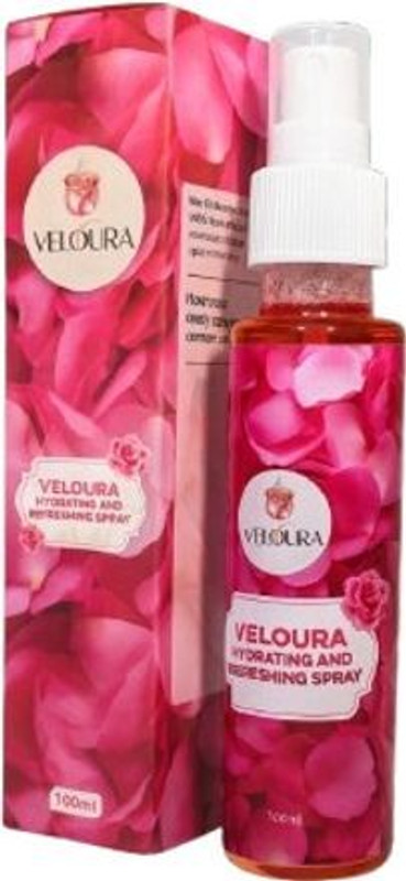 Veloura Pure & Natural Rose Hydrating & Refreshing Facial Spray 0.2 kg Roaster(Pink)