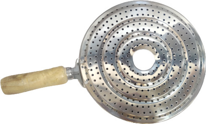 Dynore Stainless Steel Papad/Roti/Paneer/Brinjal Jali Gas Saver Jali For Kitchen 0.25 kg Roaster(Silver)