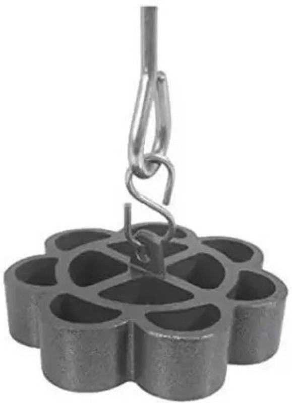 Breyers Non Stick Aluminium Rose Cookie Maker Mould Cookie Maker 0.2 kg Roaster(Black)