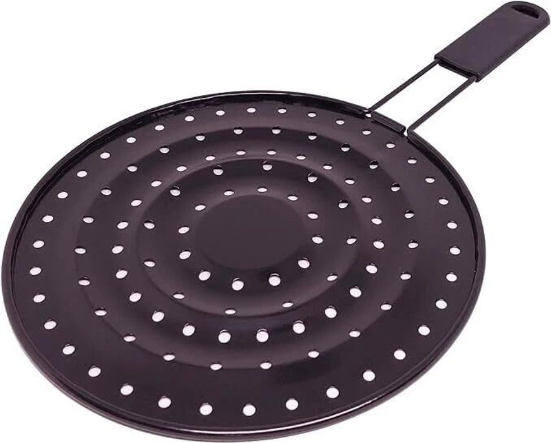 BLAPOXE Heat Diffuser Plate Iron for Gas, Stove, Evenly Conduction Induction Cooktop 1 kg Roaster(Black)
