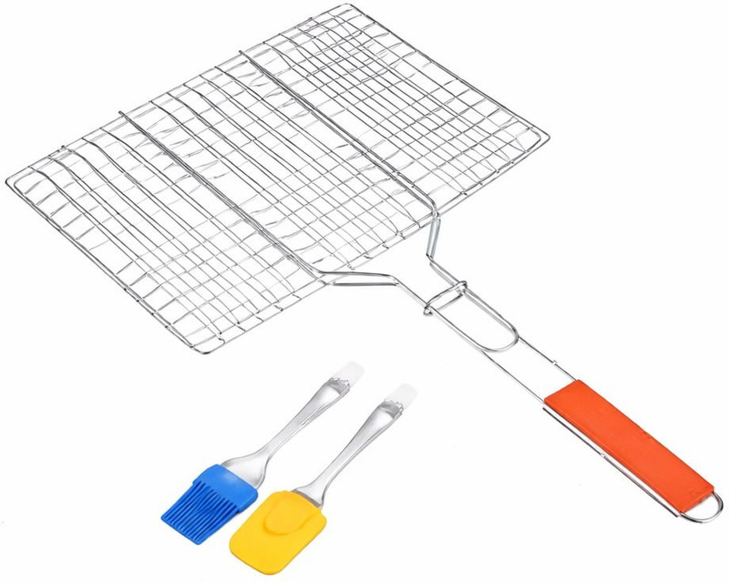 Rexmon Stainless Steel Roaster for Papad, Roti BBQ Roasting and Grilling 1 kg Roaster(Steel)