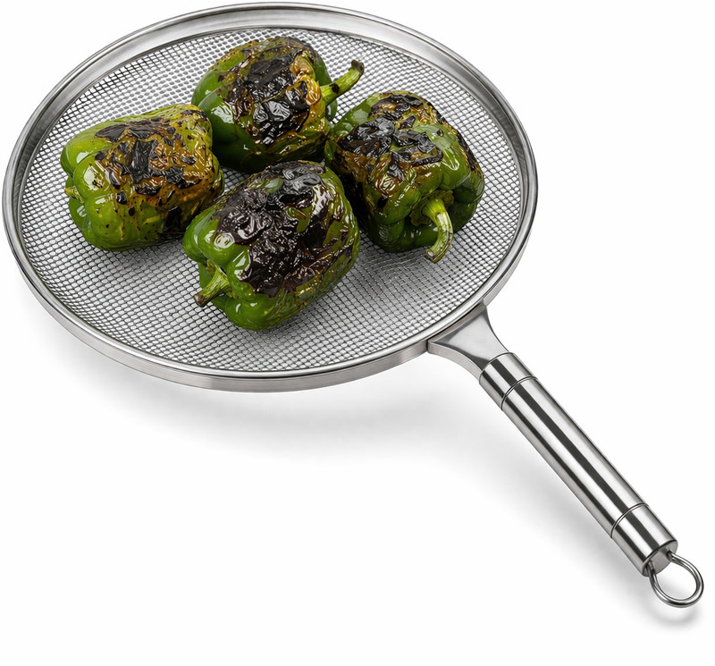 GalaxyRoaster Stainless Steel Papad Roaster, specially designed for easy and quick roasting 0.3 kg Roaster(Steel)