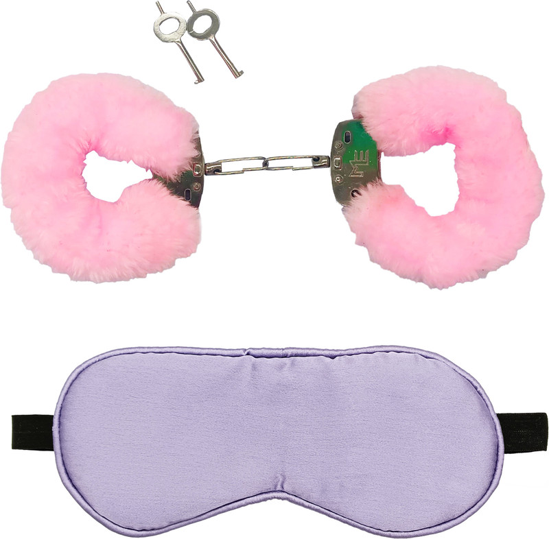 THE BEAUTY me Handcuffs for Kids, Adjustable Handcuff for Halloween, Role Play