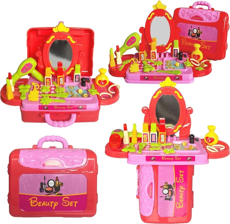 PRESENTSALE Beauty Set Toy For Girls With Best Make Up Kit Cosmetic Fashion Kit For Girls