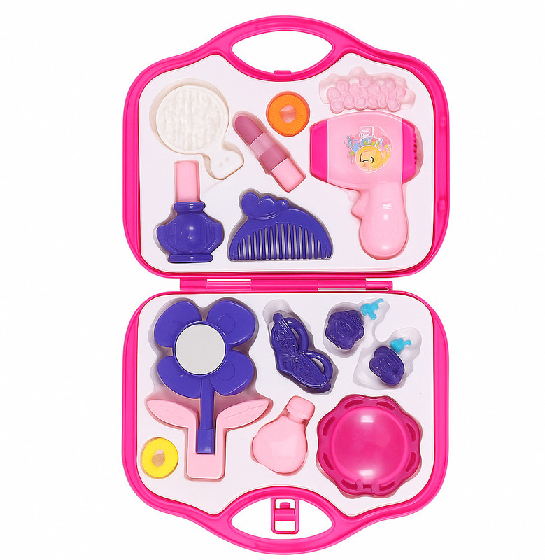 amgo Non Toxic Plastic Makeup Set Suitcase Kit Toys For Kids