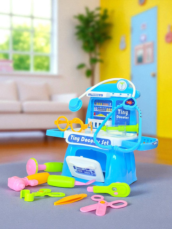 Gomzy Doctor Set With Many Pretend Medical Accessories For Kids
