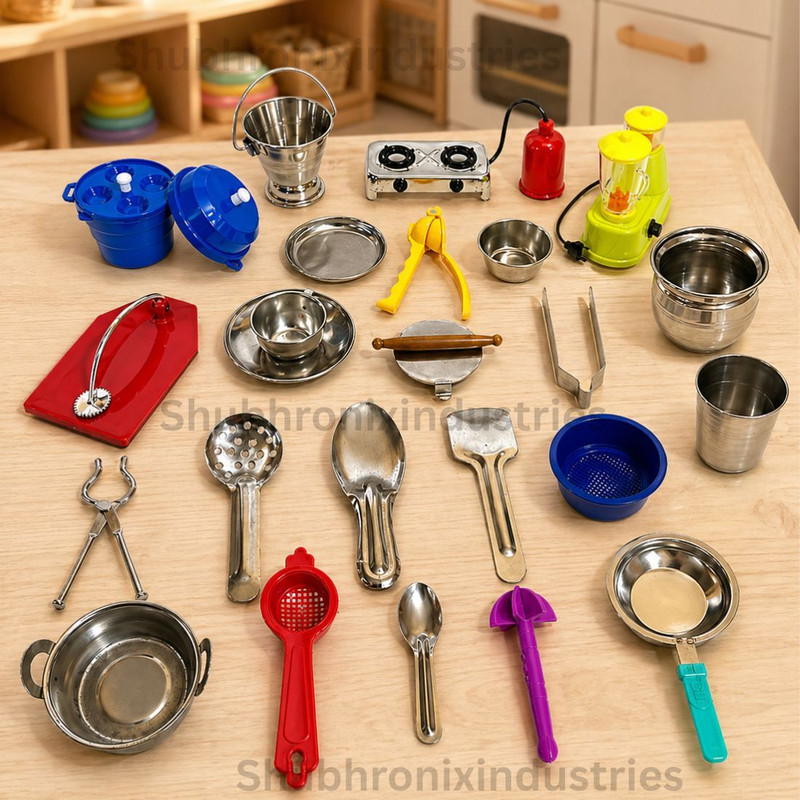 shubhronixindustries07 Realistic Pretend Play Kitchen Toys for Kids Boys Girls