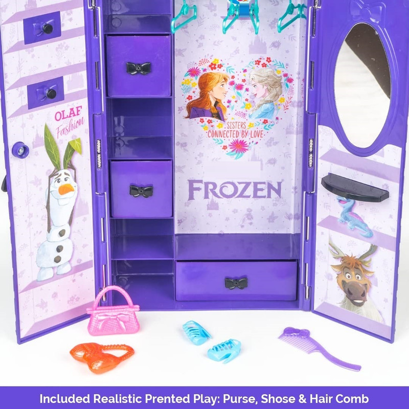 ZWINKO My First Cupboard Princess Theme Toy Cupboard
