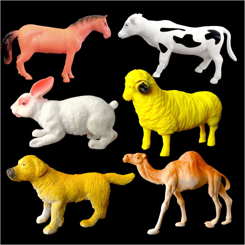 niyana 6PCS Water World Animal Set for Kids
