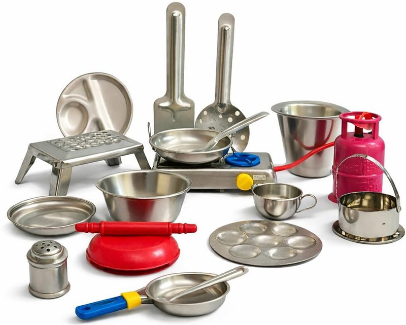 Liztora 12 Pcs Kitchen Set Toys for Girls