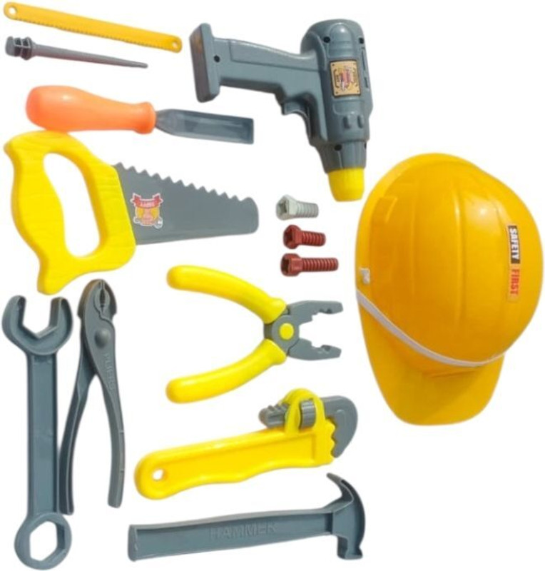 FUTUREZ KEY Ultimate Junior Builder 14-Piece Construction Play Set