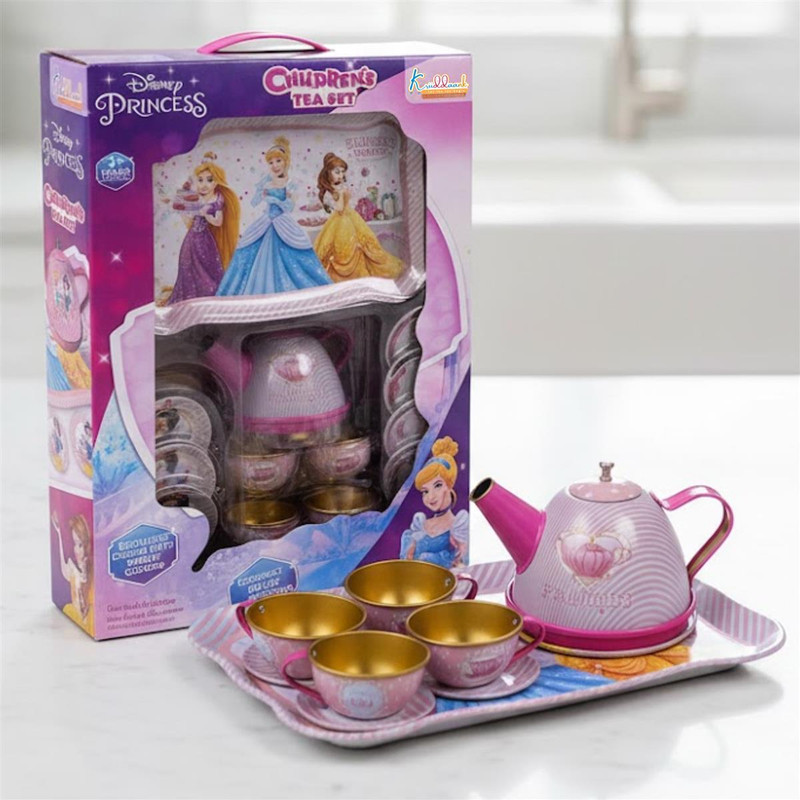 Kriiddaank Princess Children Teaset Portable Fantasy Tea Party Set