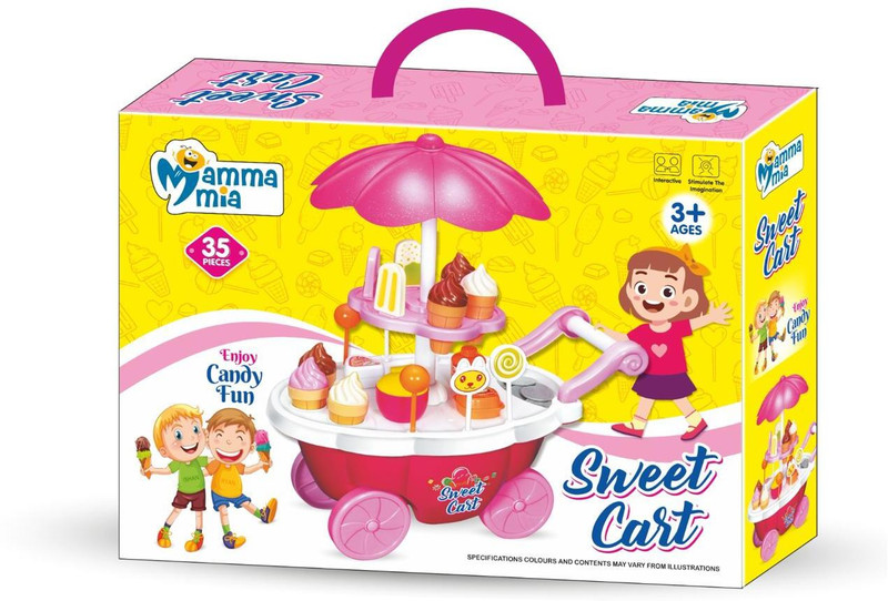 Mamma Mia sweet cart vehicle