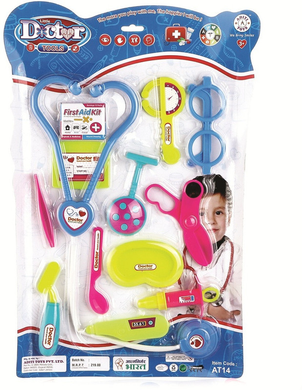 CHANAK Doctor Playset for Kids, Pretend Play Doctor Set for Kids