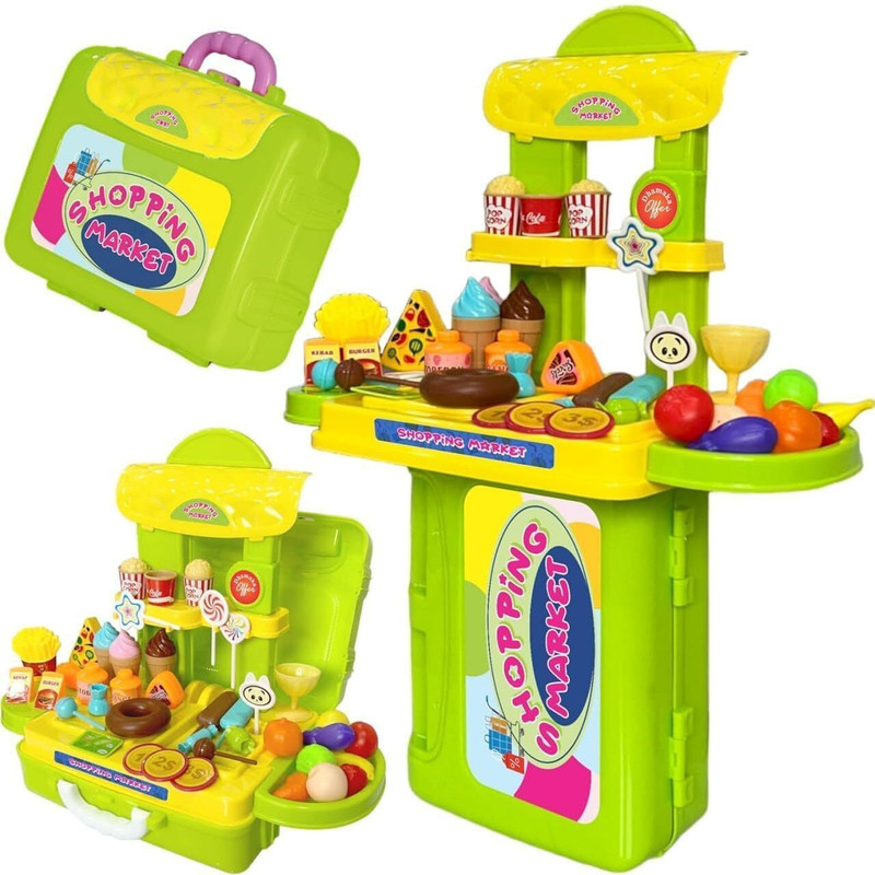 HEERVA EXIM Kids Mini Shopping Market Set