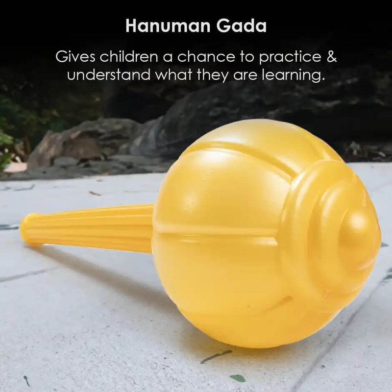 zokato Hanuman Gada Toy, bhim Gada Toys, Weapon Role Play Toy, Action Toy_JR_a15
