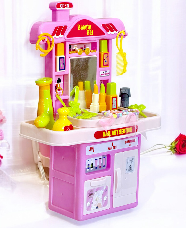 APB TRADERS Beautiful Dream Beauty Makeup Set Suitcase Kit Toys For Kids