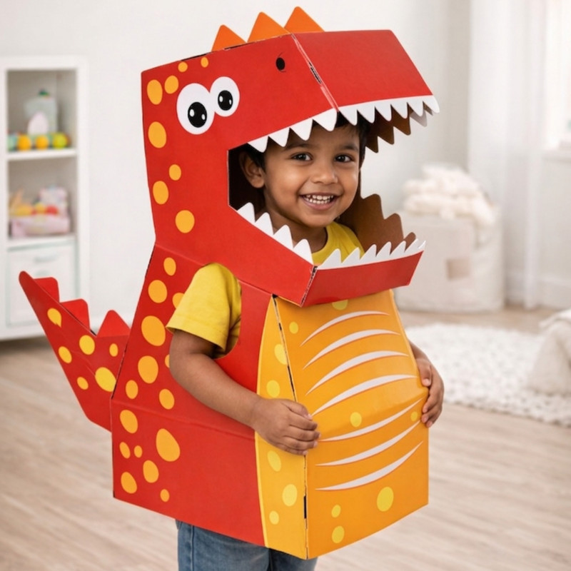 dbebe Dinosaur Cardboard Costume