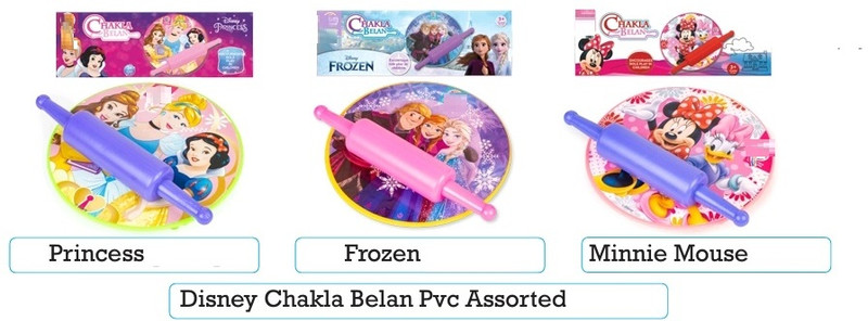 zokato Minnie Mouse Theme Chakla Belan Roleplay Set for Kids