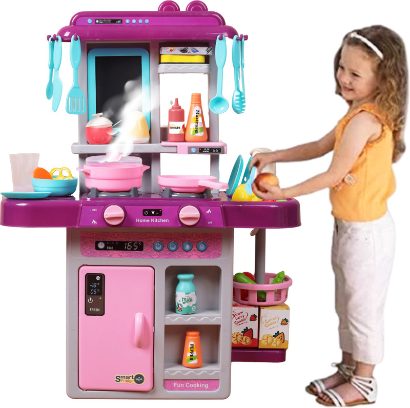 HIM TAX Realistic Lights & Sounds,Play Sink with Running Water Baby kitchen set (pulpal)