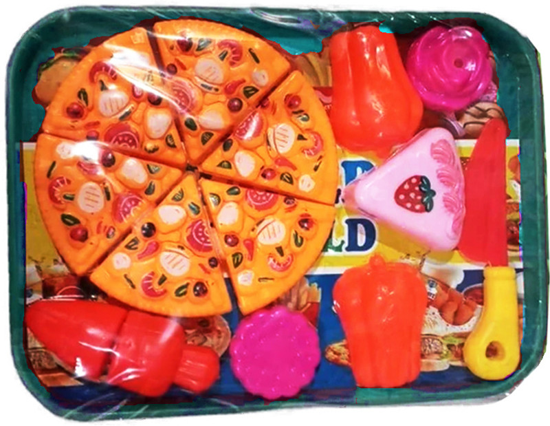 Deeshora Deliciously Fun Pizza Toy Set for Little Chefs