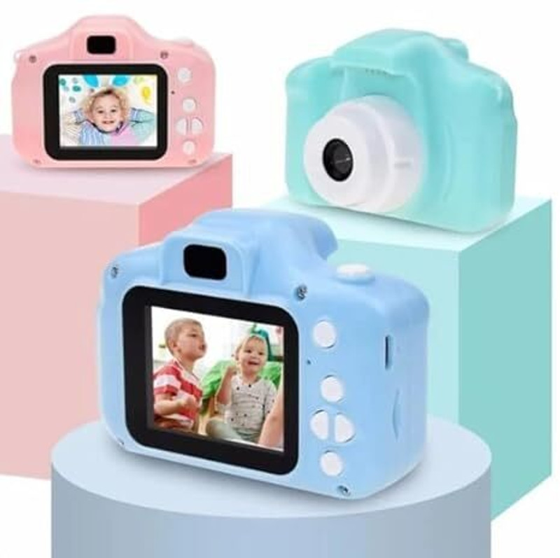 PUSHKARFASHION Digital Camera for Kids 3MP 1080P HD 2 Inch Screen 32GB
