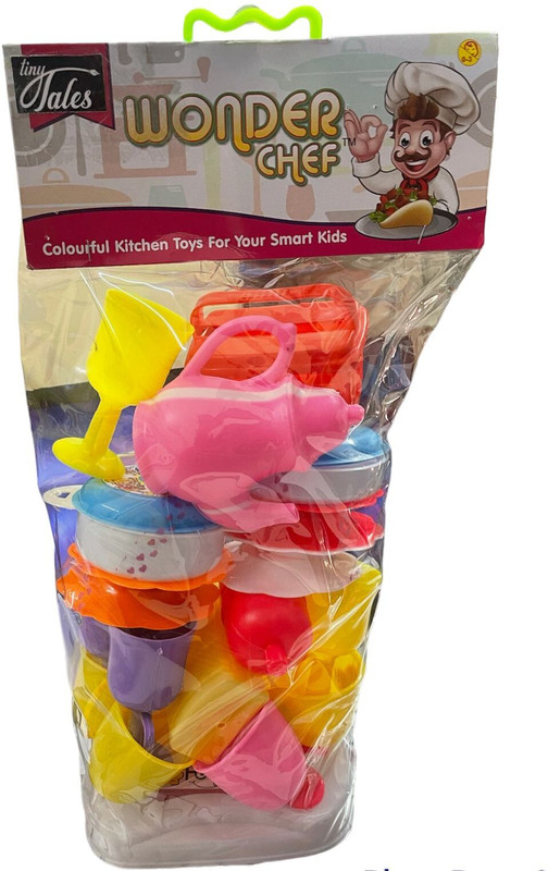Tiny Tales Khana Khazana Toy Kitchen Set for Kids Non Toxic No 3