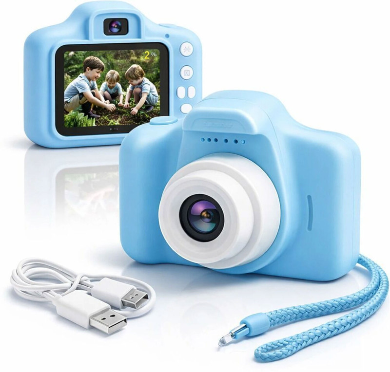 Hokti 3-12 Year Old Kids Selfie Camera for Children Birthday Gift for Kids FE001
