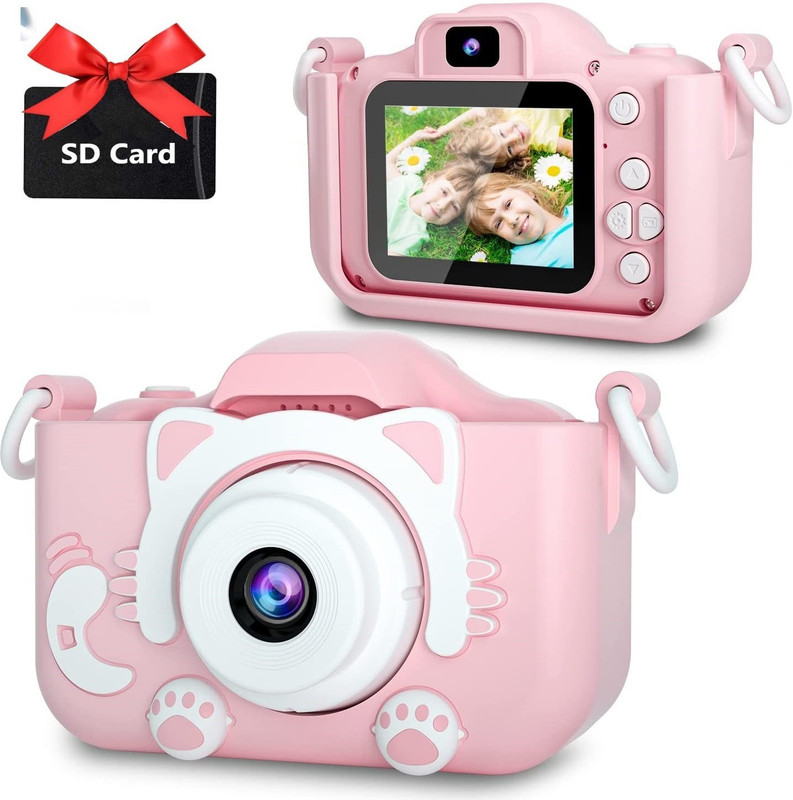 CADDLE & TOES HD 1080P Handy Portable Camera 2.0 Screen, with Inbuilt Games for Kids Camera