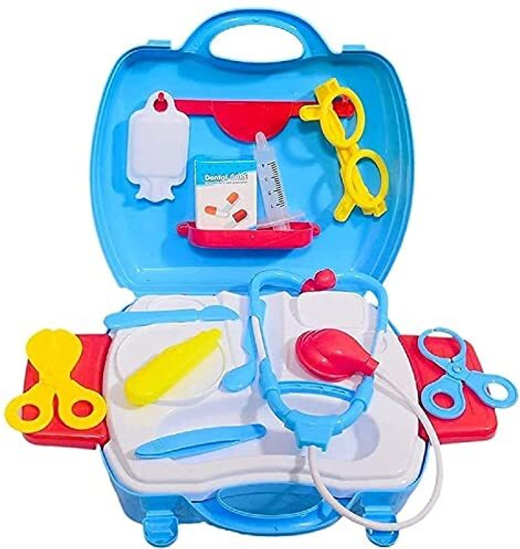 JOLARY Little Medical Doctor Accessories Clinic Set (Big Size, 19 pcs)