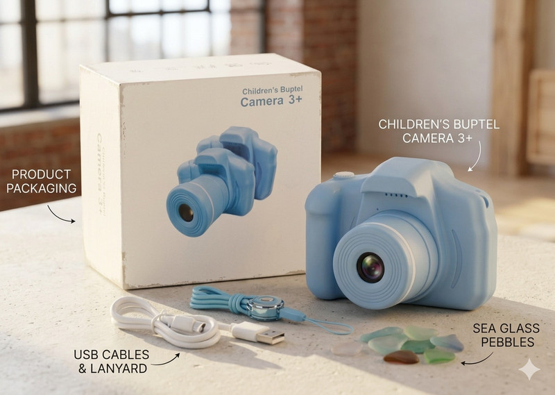 Shivana Blue camera for kids |Birthday & Christmas Gift for Boys & Girls A-46
