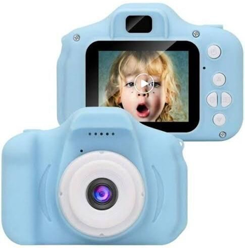 VISSHI Kids Camera 13MP 1080P HD Kids Digital Camera Christmas Birthday Gifts for Girls Age 3-9HD Green Instant Camera(Blue)