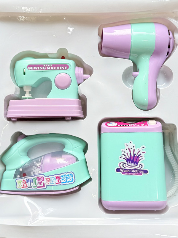 AR KIDS TOYS Mini Household Set with Realistic Sound Home Appliances Toys for Kids Multicolor