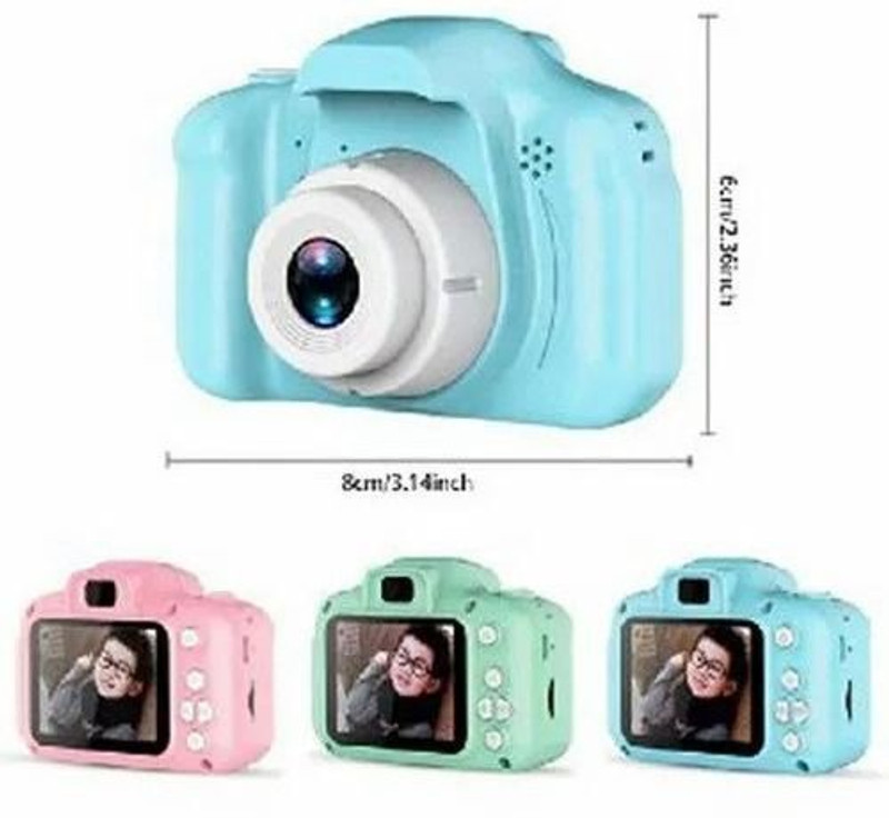 TUSHIKA Kids Digital Camera Mini Compact for Girls Boys 4 5 6 7 Selfie Camera
