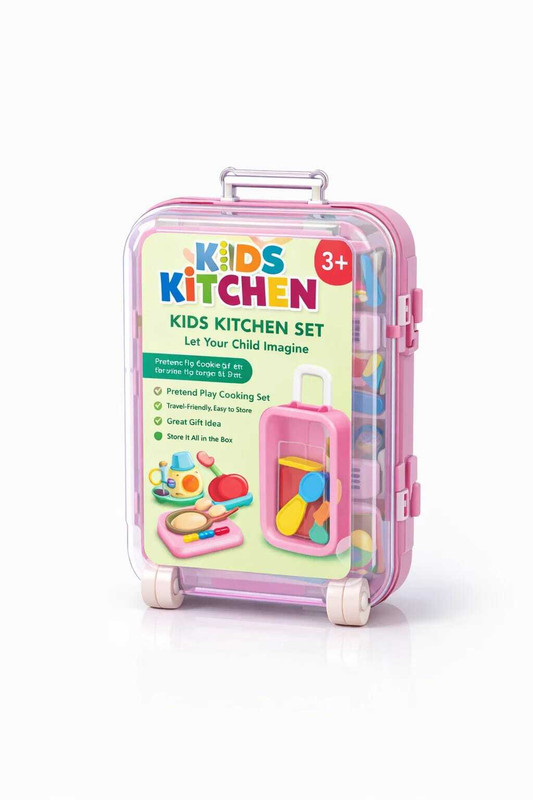 Toybaazi Kids Kitchen Set With trolley kids toys girl