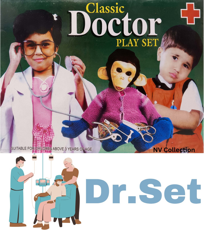 NV COLLECTION Mini Gloss Doctor Case for Preschool Adventures