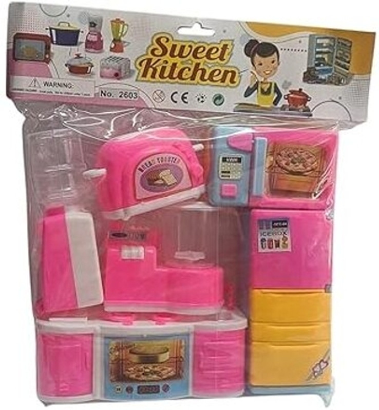 Subhan Portable Cooking Kitchen Play Set for Kids Girls Big Cooking Set with Water Jug