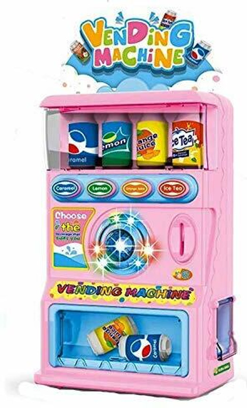 SARASI Vending Machine Toys, Colorful Light With Dynamic Music, Exploratory Learning