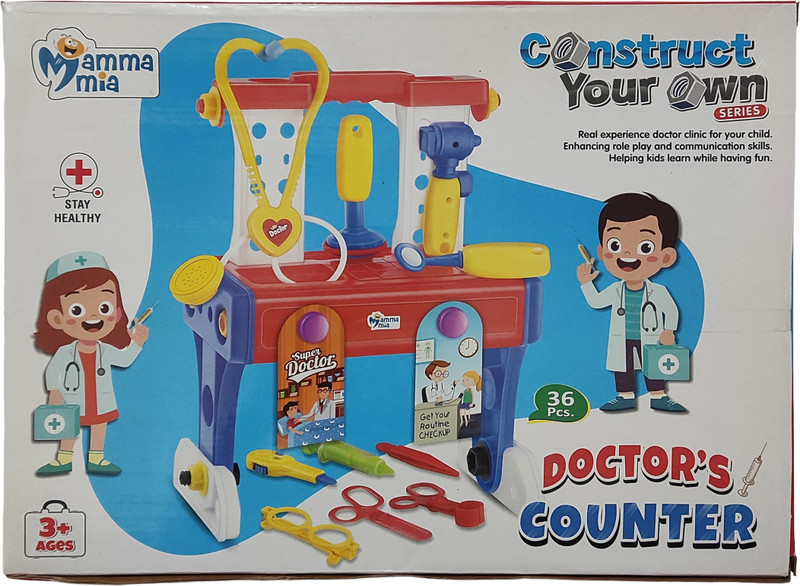 Mamma Mia Doctor's Role Play Set For 3+ Ages