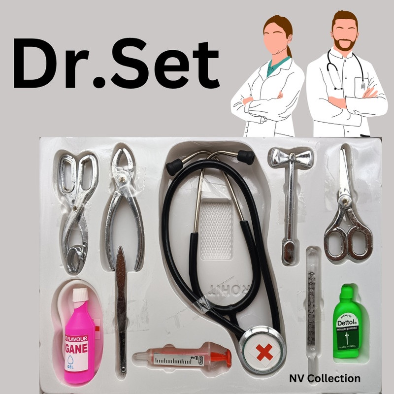 CTC CREATION Metallic Doctor Set: A Fun Playtime for Kids