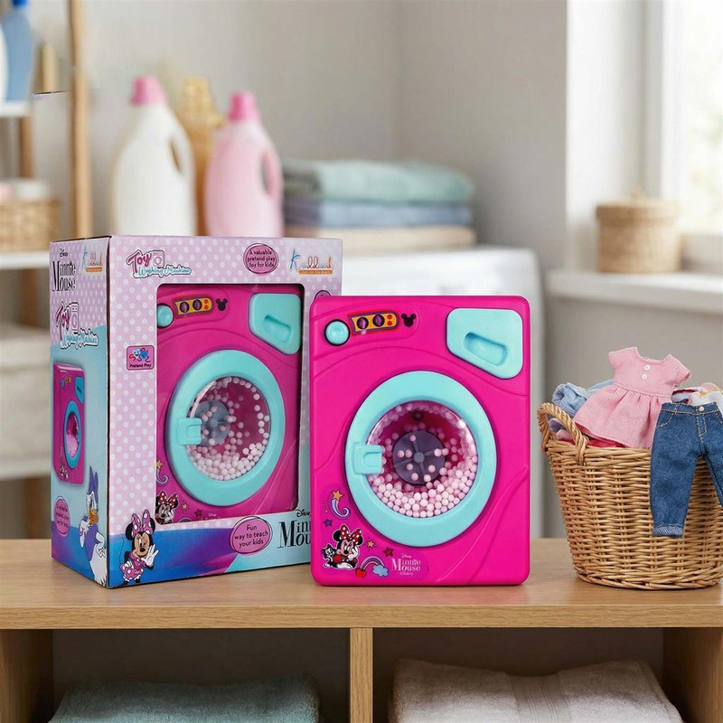 Kriiddaank Minnie Theme Family Washing Machine Interactive Toy