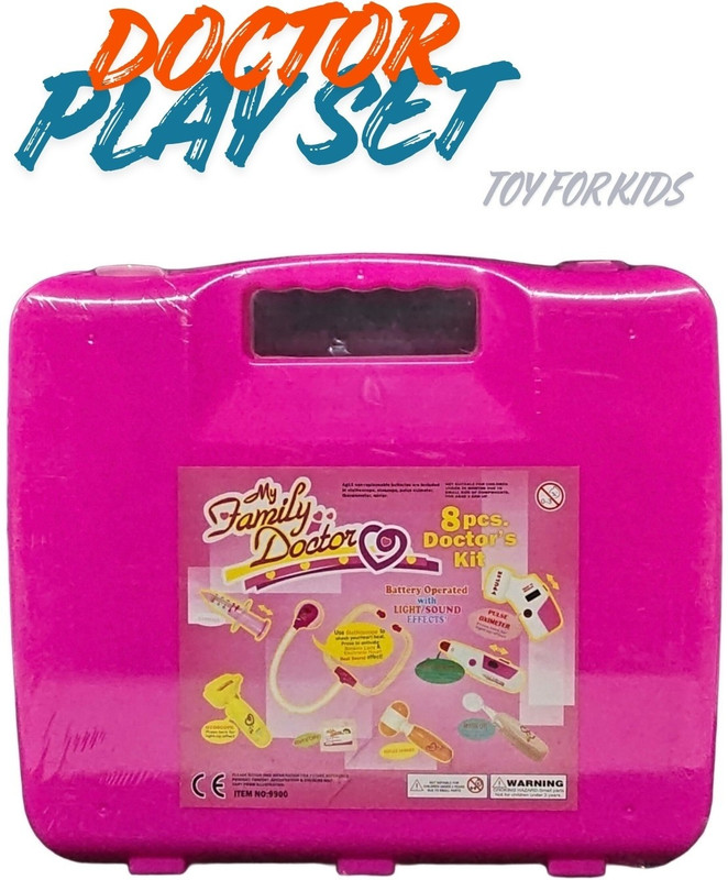 R A Fazal Elahi Doctor Playset Toy for Kids – Pretend & Play Medical Kit Unisex Toy