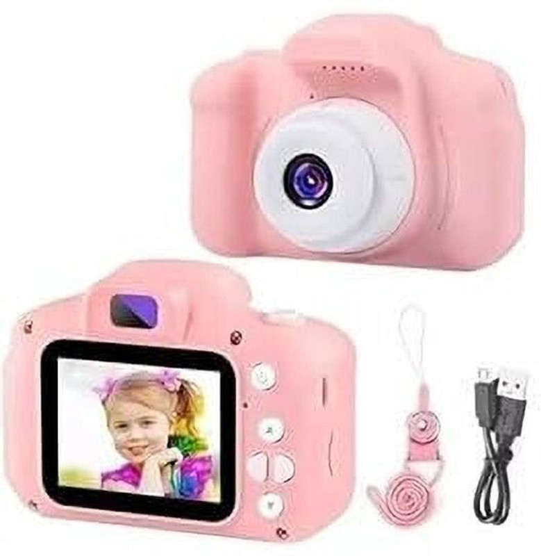 VISSHI Kids Camera 13MP 1080P HD Kids Digital Camera, 6+ Years, Photo & Video Recorder, Full HD 1080P T14 Instant Camera(Multicolor)