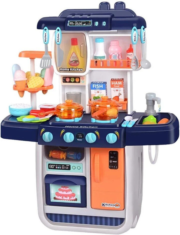 Fayme International Big Size Kitchen Toys set for Girls with Realistic Lights & Sounds toy for kids