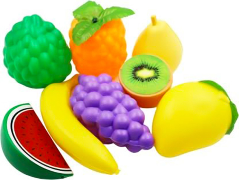 Toybharat Deluxe Fruit Set Big/ Pretend Play Kitchen Toys for Kids, Play Food Toys,