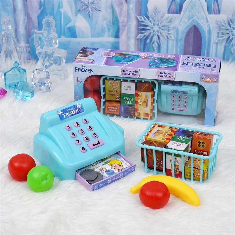 Kriiddaank Disney Frozen Cash Register Pretend Play Set (29 Pieces)