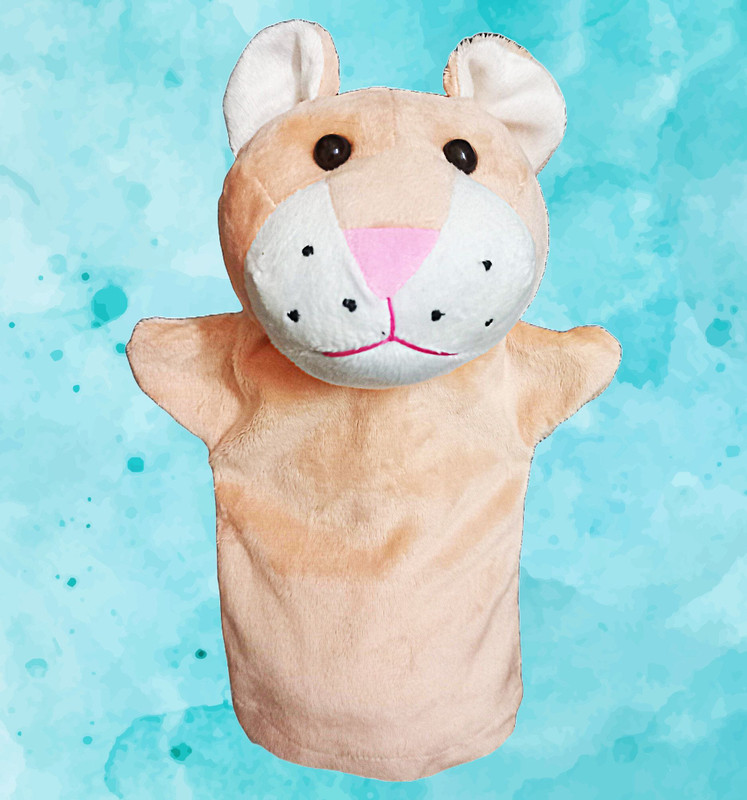 BKDT Marketing Soft Hand Puppet For Kids | Story Telling Puppet | Animals Hand Puppet (Tiger)